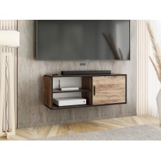 Atvērts TV galdiņš ROJO 2, Zelts craft